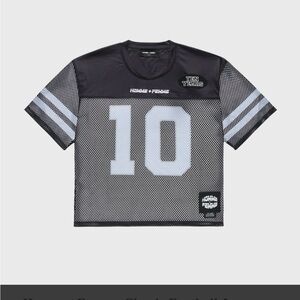 Homme + Femme 10 Year Anniversary Football Jersey Black Size Small Oversized NWT